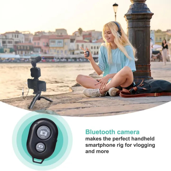 Ay-49 Vlogger Video Making Kits Vlog Microphone Led Fill Light Mini Tripod Mobile Holder