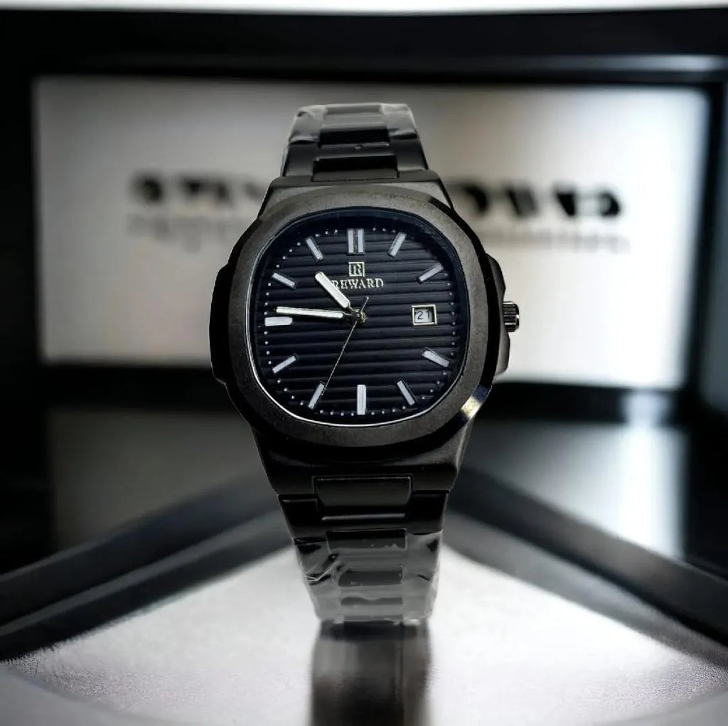 Men’s Classic Black Analogue Wrist Watch