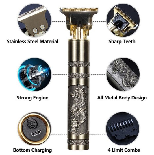 T9 Electric Shaver Man Cordless Hair Beard Trimmer For Men